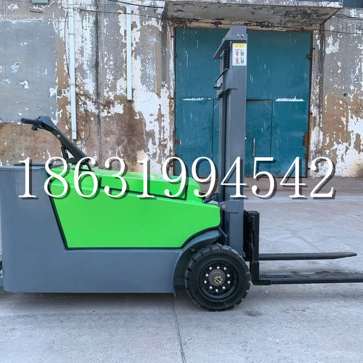 景东彝族自治县小型电动叉车1吨2吨步行站驾式电瓶堆高充电装卸车液压升降车铲车